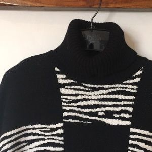 Staud Zedd Yin Yang Turtleneck Sweater 